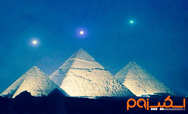 هم ترازی اهرام مصر با صور فلکی