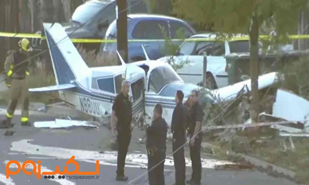 هواپیمای سقوط کرده عروس ایتالیایی