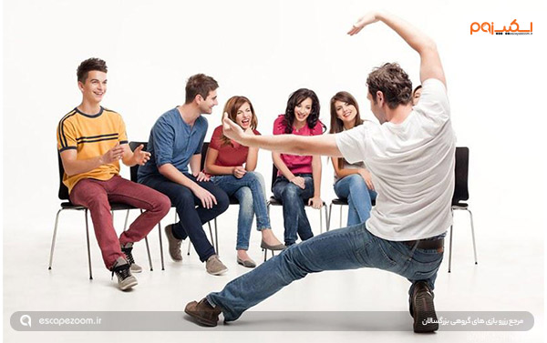 بازی خنده دار گروهی