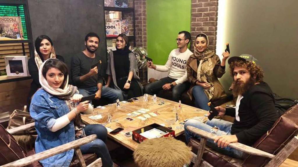 کافه بازی های تهران