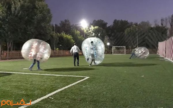 فوتبال حبابی باغ جوان