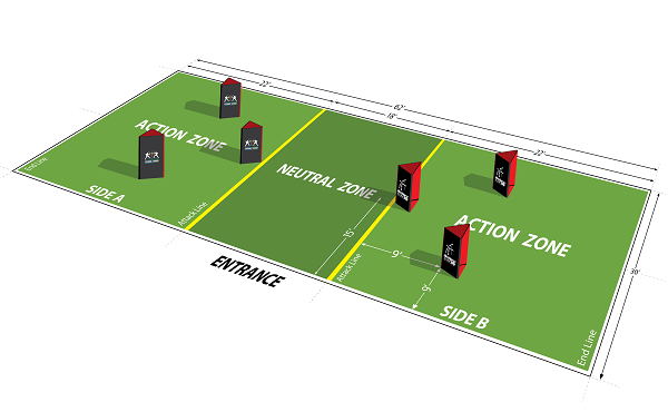 روش بازی آرچری تگ