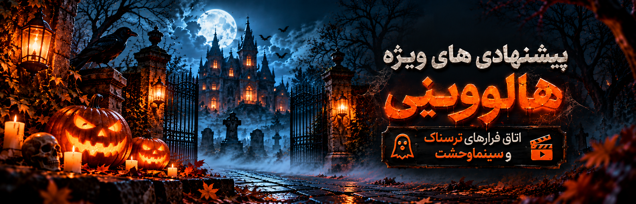 بنر هالووین